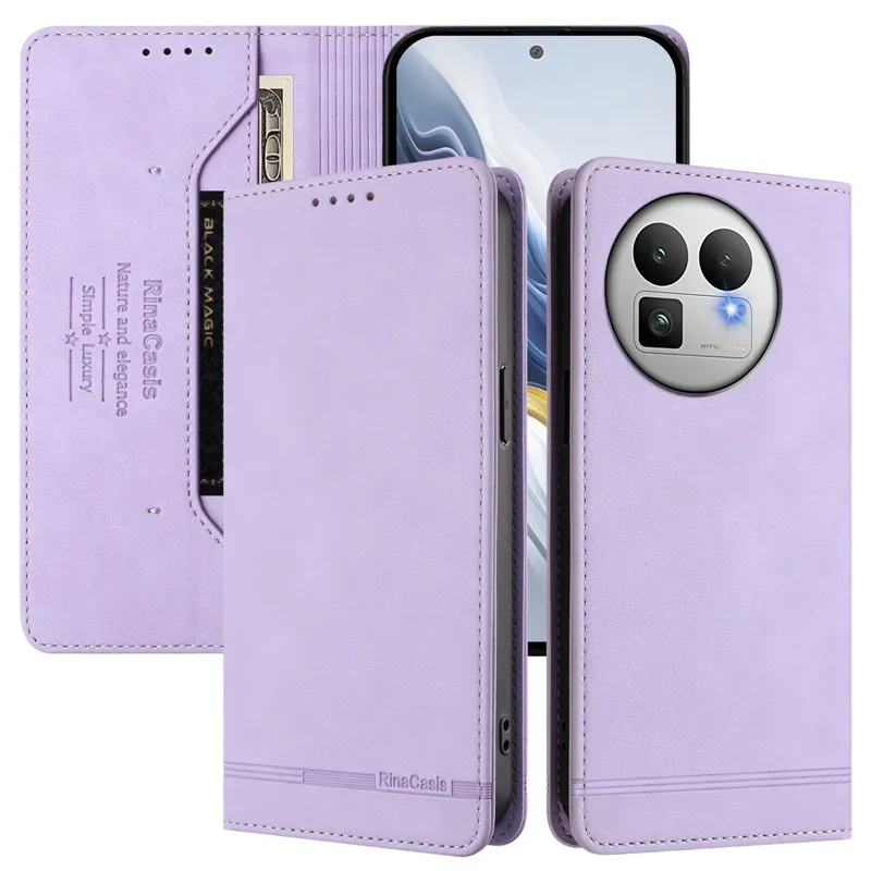Leather Retro Anti-Theft Wallet Flip Phone Case