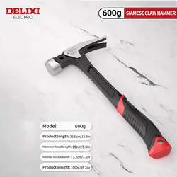 Multi - Purpose Claw Hammer with Anti - Slip Grip and High Carbon Steel (600)