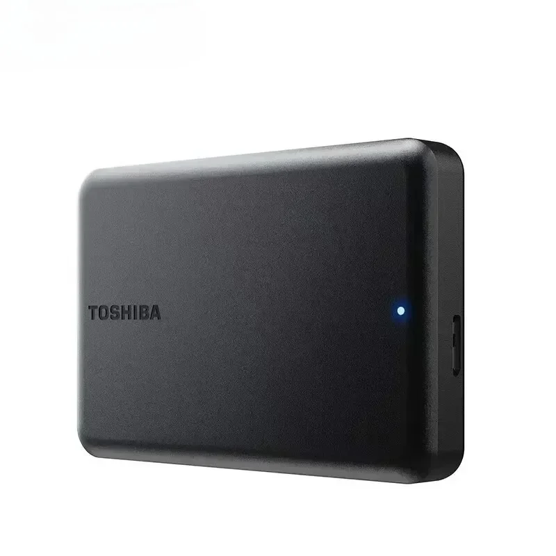 도시바 A5 시리즈 소형 블랙 휴대용 하드 드라이브 고속 USB 3.2 Gen1 외장 데이터 저장 장치 Mac OS 호환