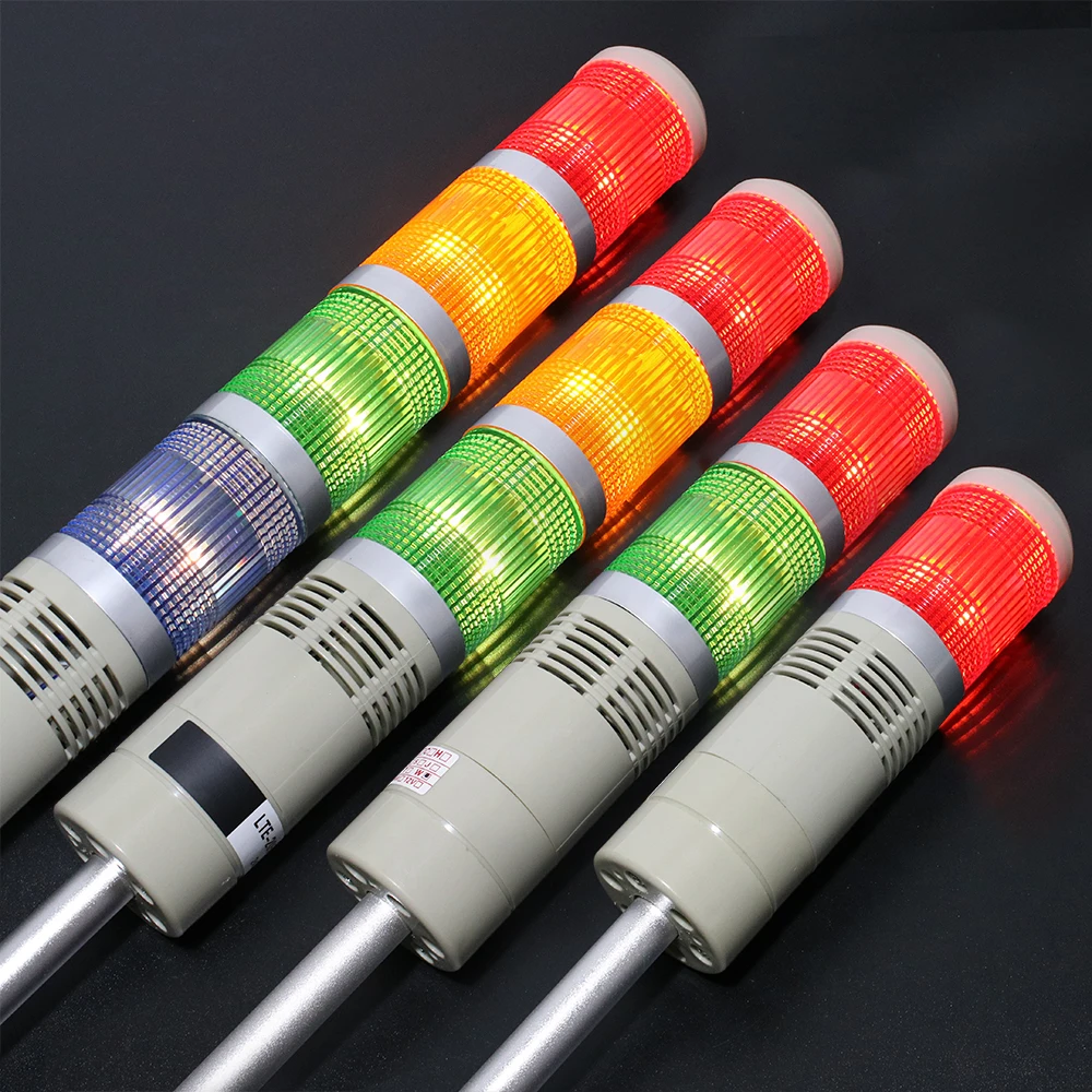 Industrial Multilayer Safety Stack Alarm Lamp Side Hanging
