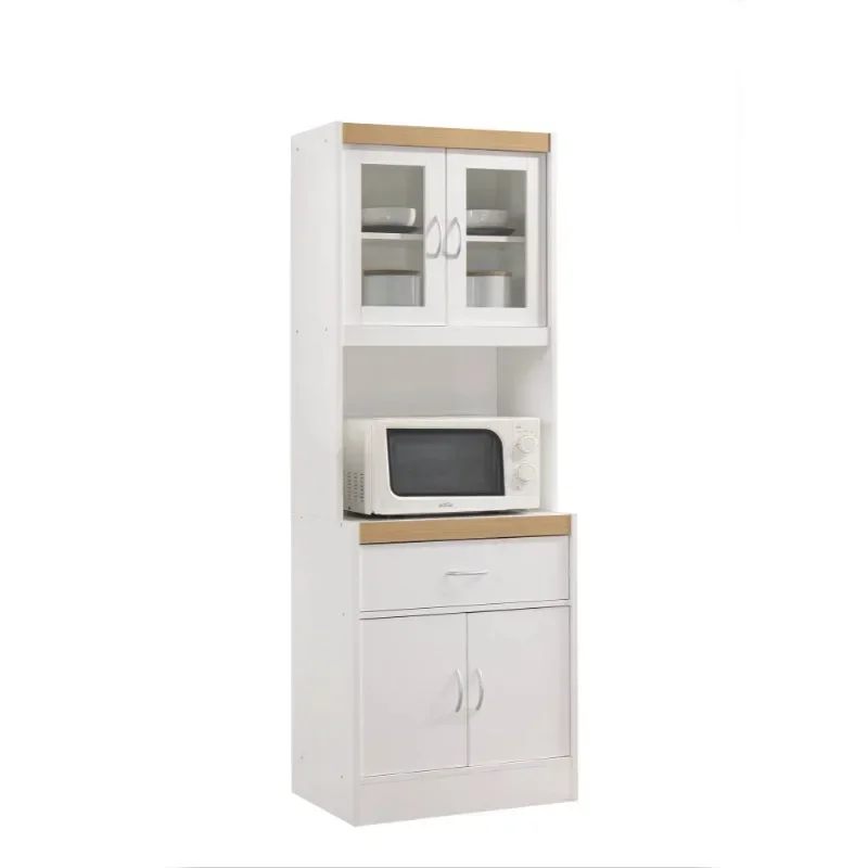 Modern Kitchen Cabinet, White 5