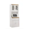 Modern Kitchen Cabinet, White 5
