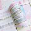 MINKYS Kawaii 3M Washi Masking Tape Scrapbooking Journal Decorative Adhesive Tape Hand Book Material Stationery 1