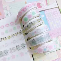MINKYS Kawaii 3M Washi Masking Tape Scrapbooking Journal Decorative Adhesive Tape Hand Book Material Stationery 1