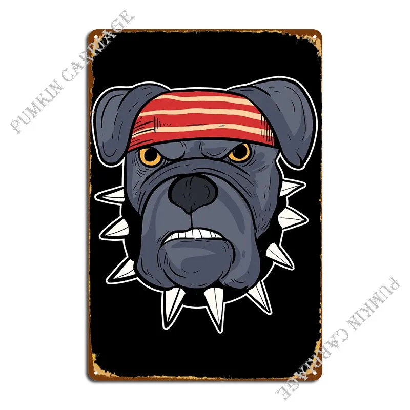 

Cool Bulldog Stylist Perso Metal Signs Pub Party Pub Plates Vintage Tin Sign Poster