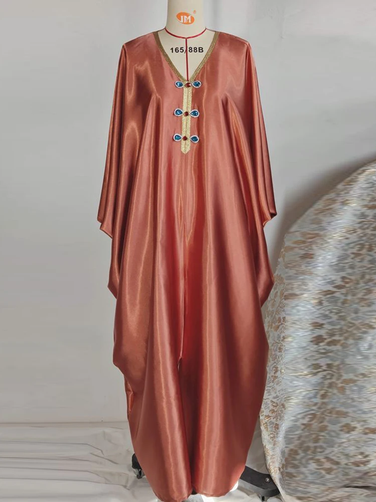 

india Abaya Dubai Turkey Hijab Muslim Satin Dress Islam Clothing Maxi Dresses Abayas Women Robe Femme Musulman De Mode Vestidos