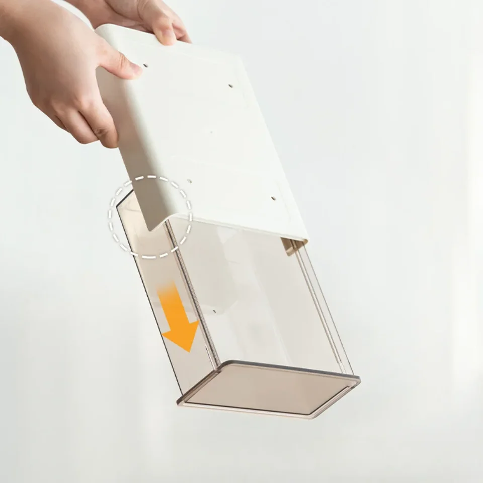 Large Capacity Under Desk Storage Organizer Box