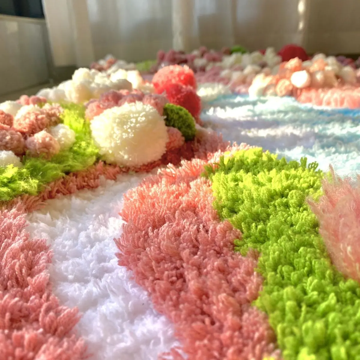 Moss Carpet Handwoven DIY Handmade Gift 5