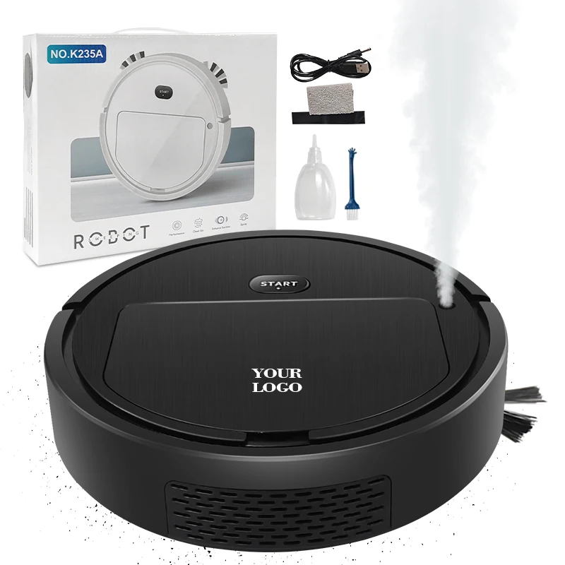Home wireless Vacuum Cleaner Sweeping Robot Mobile Humidifying Vacuum Cleaner Intelligent Robotic With Humidifier Spray