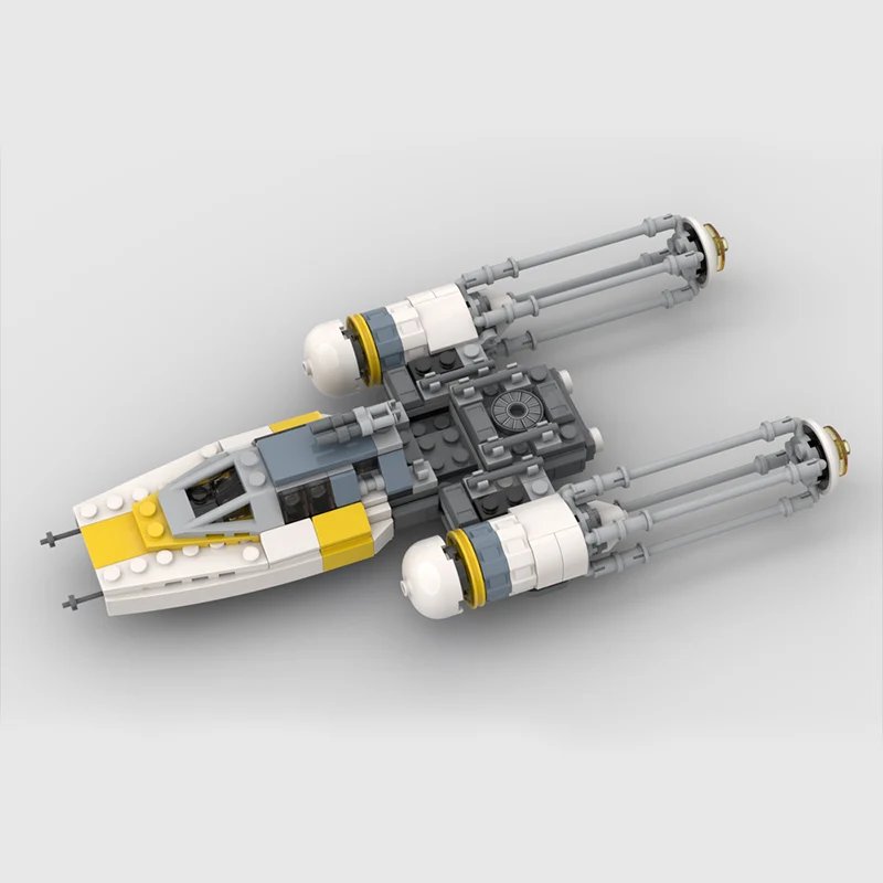 

Новинка 192 шт. модульная мини-модель Y-Wing с изображением знаменитой звезды для самостоятельной сборки, креативные идеи, детская игрушка, подарок на день рождения, детские строительные блоки