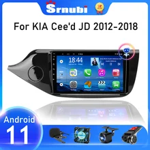 2Din Android 11 Carplay Stereo Auto Radio Voor Kia Ceed Ceed 2 Jd 2012 - 2018 Multimedia Video Player Navigatie gps Dvd Head Unit