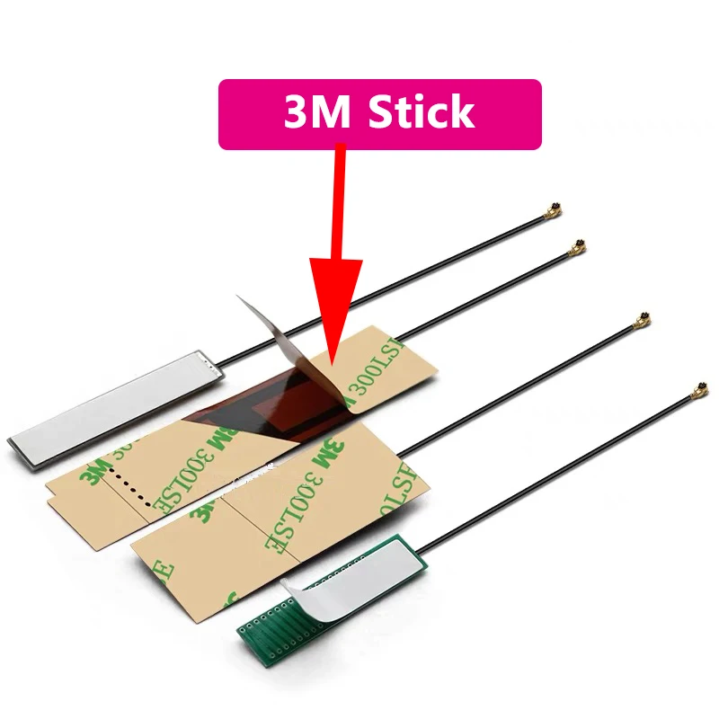 10PCS 433MHz LoRa Antenna 433/470M Built-in Flexible FPC Circuit Board Amplifier RF Transmitter Receiver Module RG1.13 U.FL