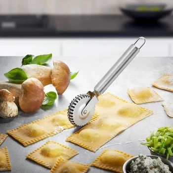Stainless Steel Ravioli Cutter Wheel 1