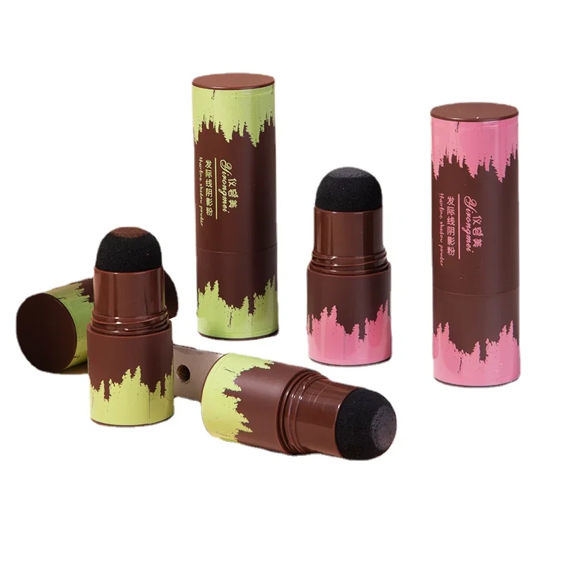 Water Proof hair line powder Edge control Hair Line Shadow Makeup Concealer Root Cover Up Unisex Instantly