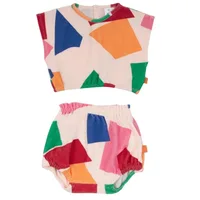 Clearance Children's T-shirt 2024 Summer New Cartoon Fashion Boys Short-sleeved Suit Cotton Cute Baby Climbing Clothes 2