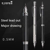 uni Kuru Toga metal grip mechanical pencil M5-1012/1017 lead auto rotating 0.5mm art manga professional drawing sketching lapice 3