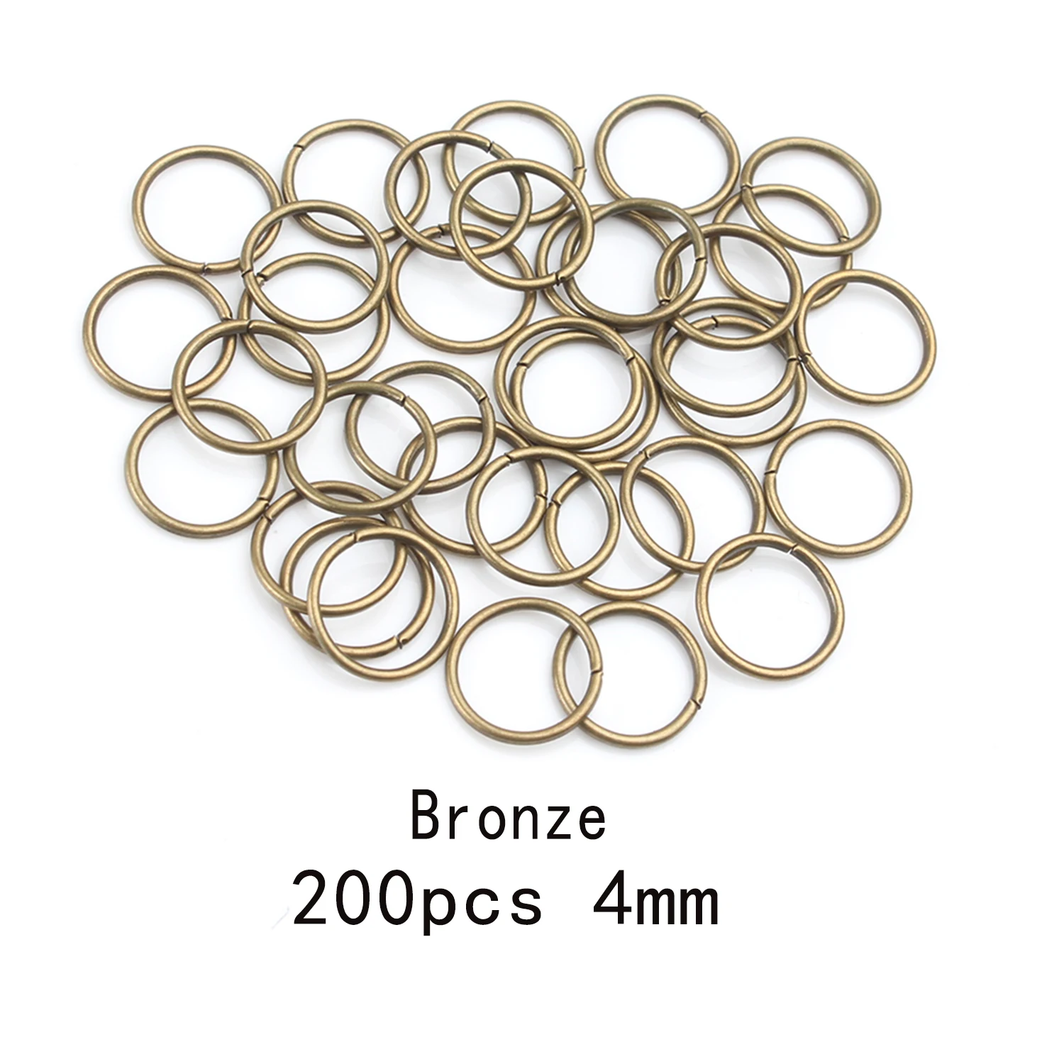 3-12mm Gold Silber Kupferfarbene Spaltringe Verbinder Schleifen Offene Biegeringe Metall Für Diy Schmuckherstellung Zubehör – Detail 38