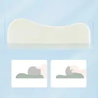Kids Pillow for Sleeping Ergonomic Memory Foam Bed Pillow Breathable Nap Time Pillows Skin-Friendly Calming Cushion Pillow 2