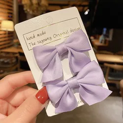 Elegant Bow & Flower Hair Clip Set - Korean Style Hair Accessories (2)