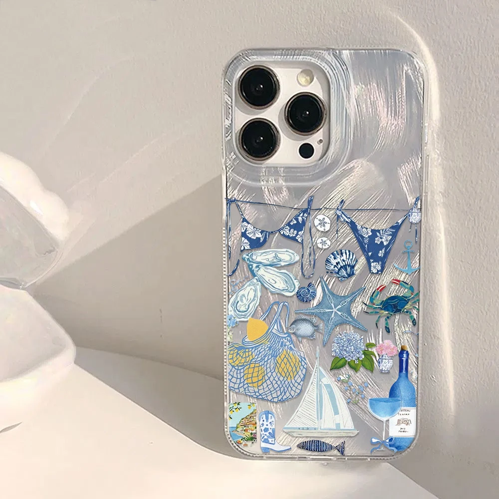 ตัวเลือกสินค้า เคสโทรศัพท์ลายดอกไม้เมดิเตอร์เรเนียน