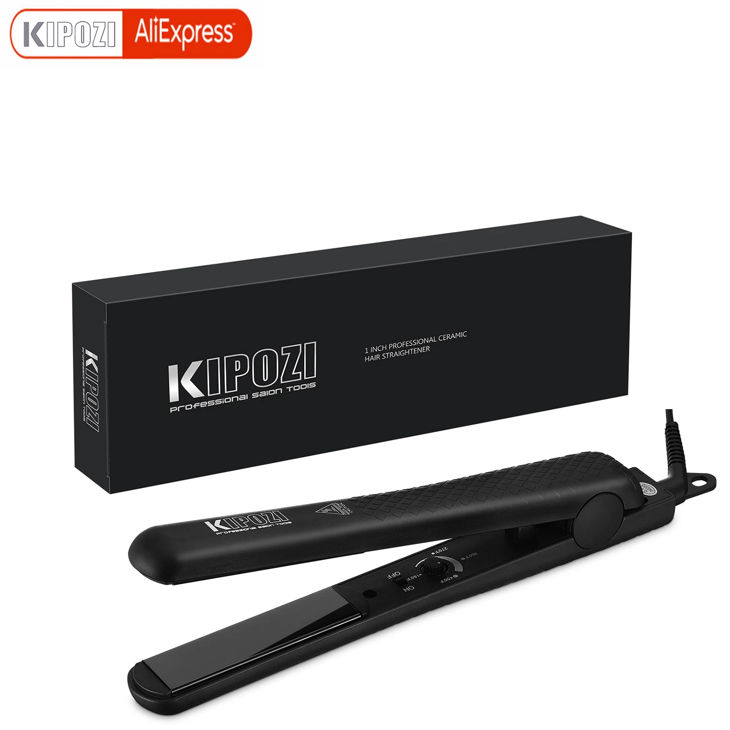 KIPOZI-1-Inch-Professional-Hair-Straighteners-Pink-Color-Safety-60-Mins ...