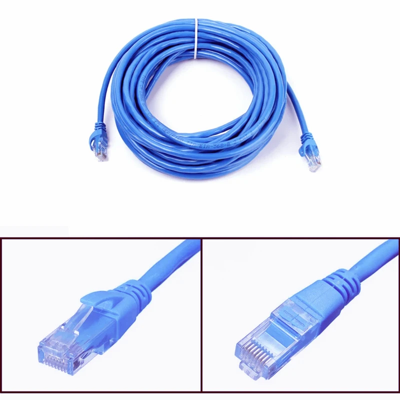 High-Speed CAT6E RJ45 Ethernet Cable - Durable UTP Networking Patch Cord