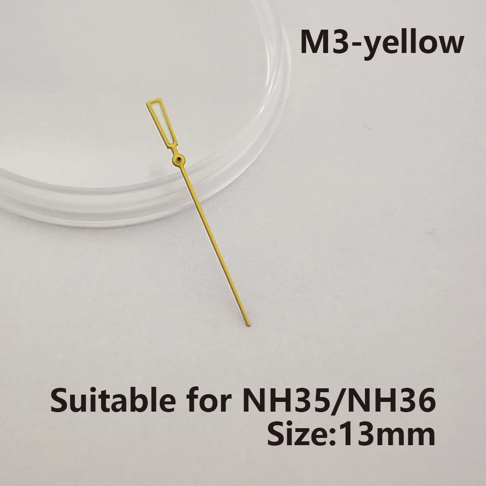 Green Luminous Watch Hands - 13mm Replacement Parts