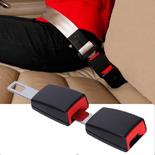 Extensor de cinturón de seguridad para coche, cubierta de cinturón de  seguridad, relleno de cinturón, hebilla de extensión, hebilla de enchufe,  Clip de cinturón de seguridad, accesorios de coche, 1 ud. - AliExpress