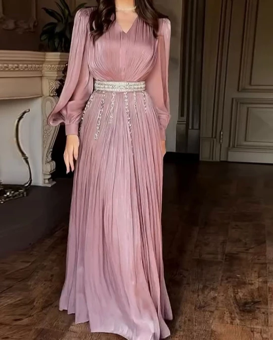 فساتين نسائية 2025 مزاجه الربيع الزفاف مثير موضة ا...