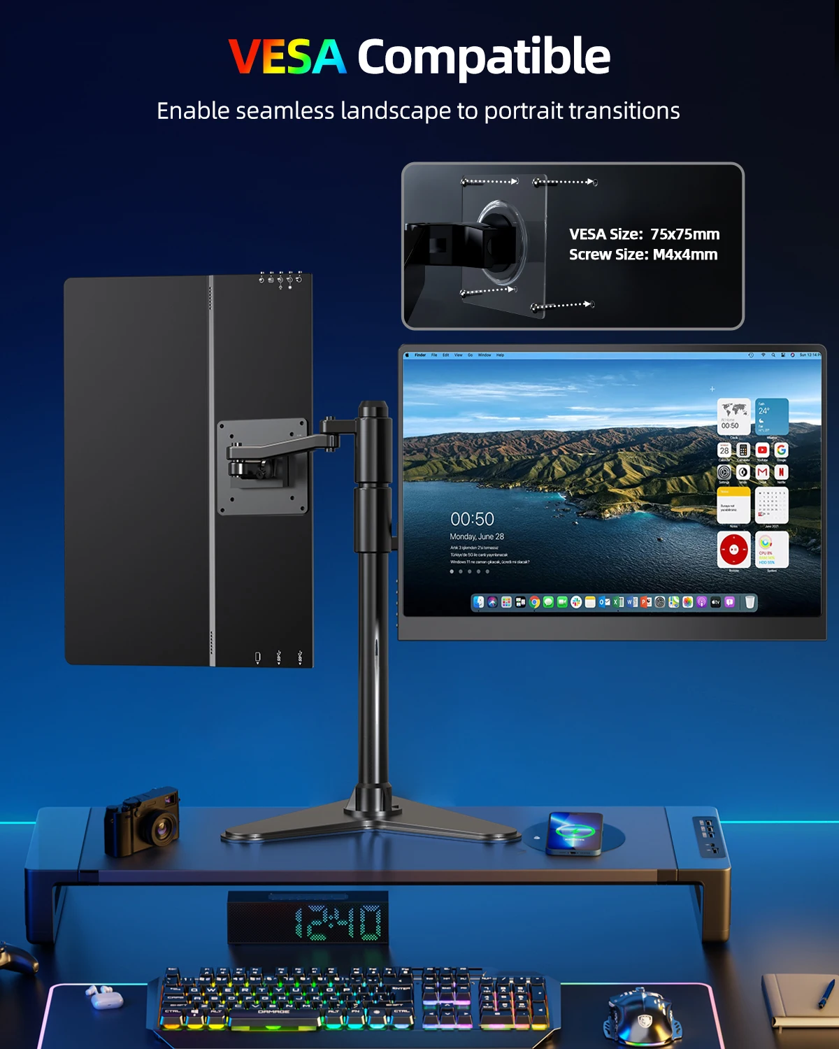 【3K OLED】モバイルモニター 16インチ 3K(2880*1800) Amazon.co.jp: UPERFECT OLED モバイルモニター 16インチ 3K 2880x1800