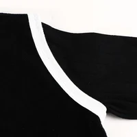 Girls and lady robe long sleeves clothes ribbed and velour set family set maxi dress casual girls black maxi dress wear 6