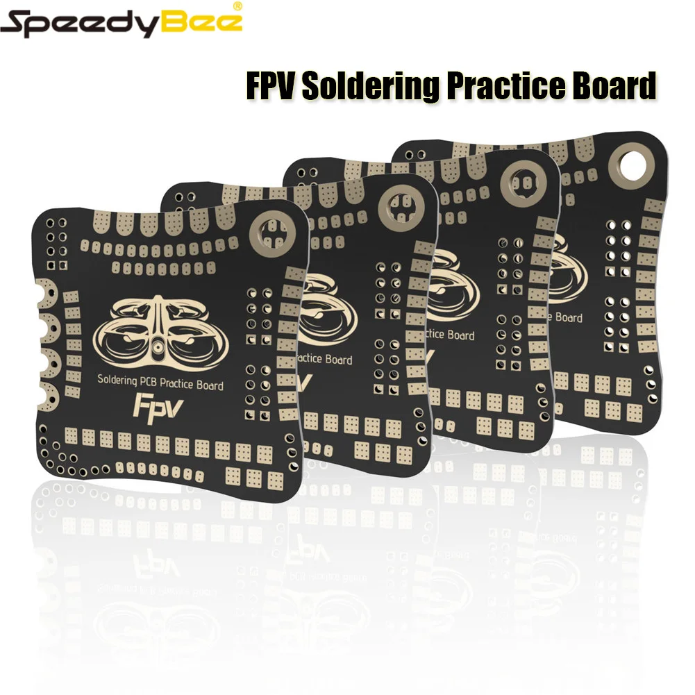 4PCS SpeedyBee FPV PCB Soldering Practice Board For RC FPV FC ESC