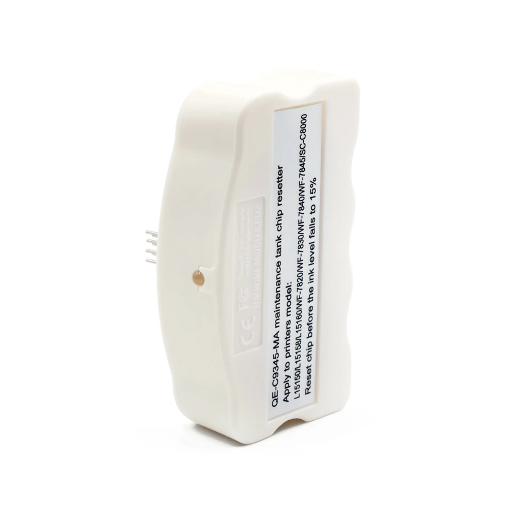 Caixa de Manutenção para Impressoras Epson C9345 Resíduos Tanque de Tinta Chip Resetter Wf7820 7830 7840 7845 7310 L15150 L15158 L15160 D500 D570