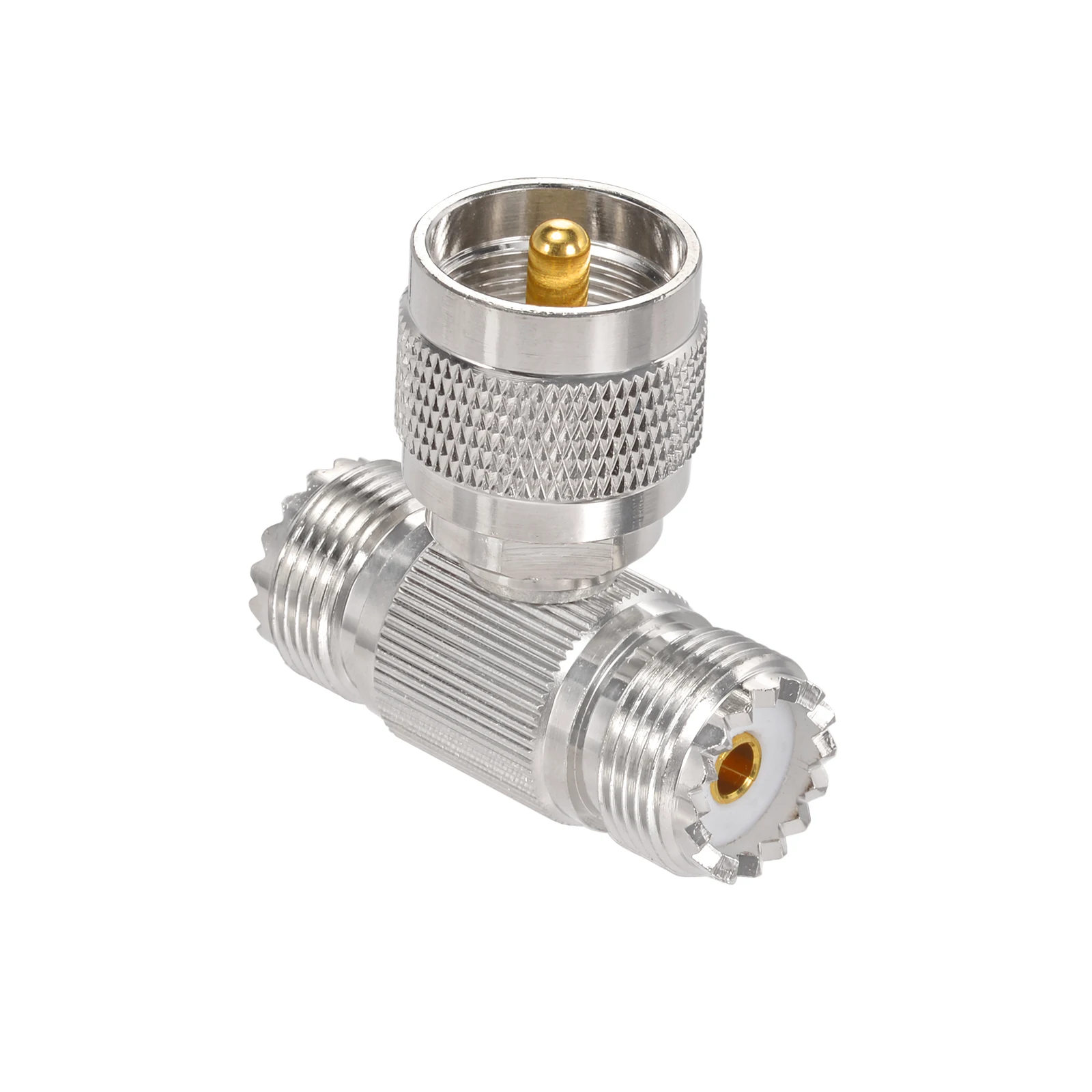 

Superbat 5pcs UHF Adapter UHF Male to Female 2 Way RF oaxial Connector