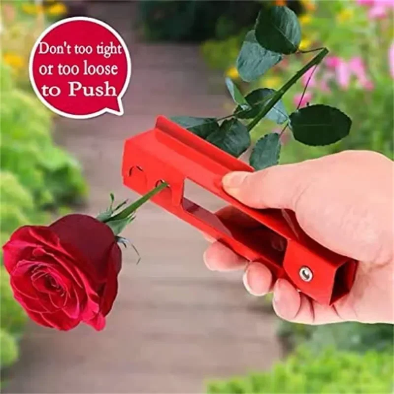1/2개 장미 가시 제거기 정원 도구 꽃 가지 가시 제거 잎 제거 도구 생일 웨딩 DIY 꽃집 용품