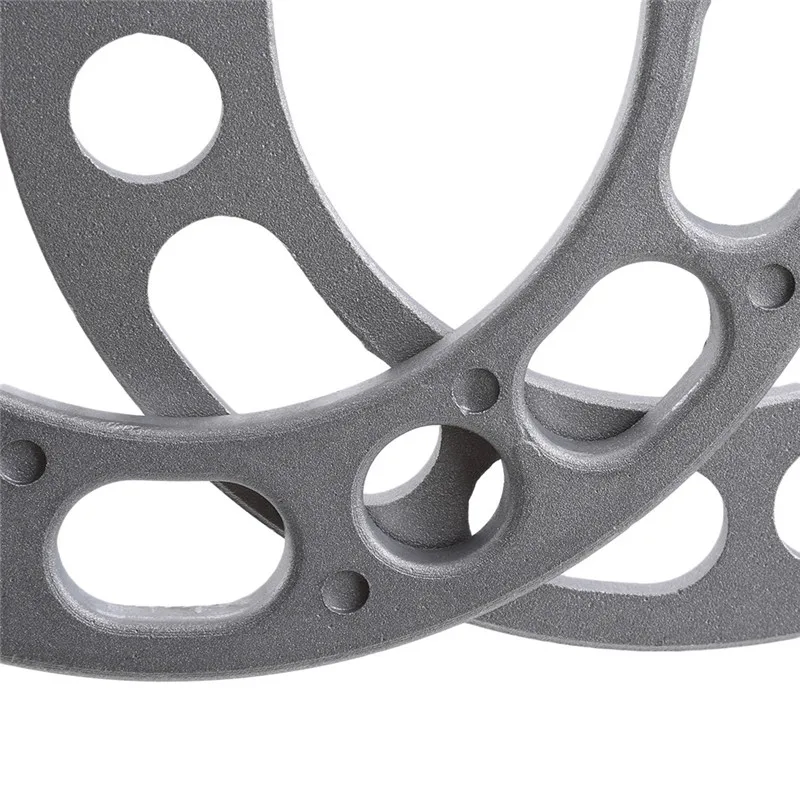 2Pcs 휠 스페이서 심 플레이트 3mm 5mm 8mm 10mm 스터드 4x100 4x114.3 5x100 5x108 5x114.3 5x120 자동 휠 스페이서