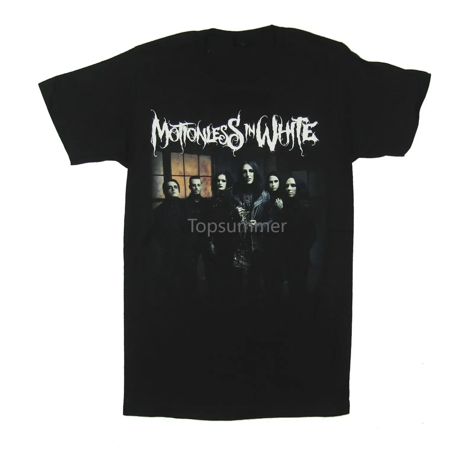 

Motionless In White Window Picture Black T Shirt New