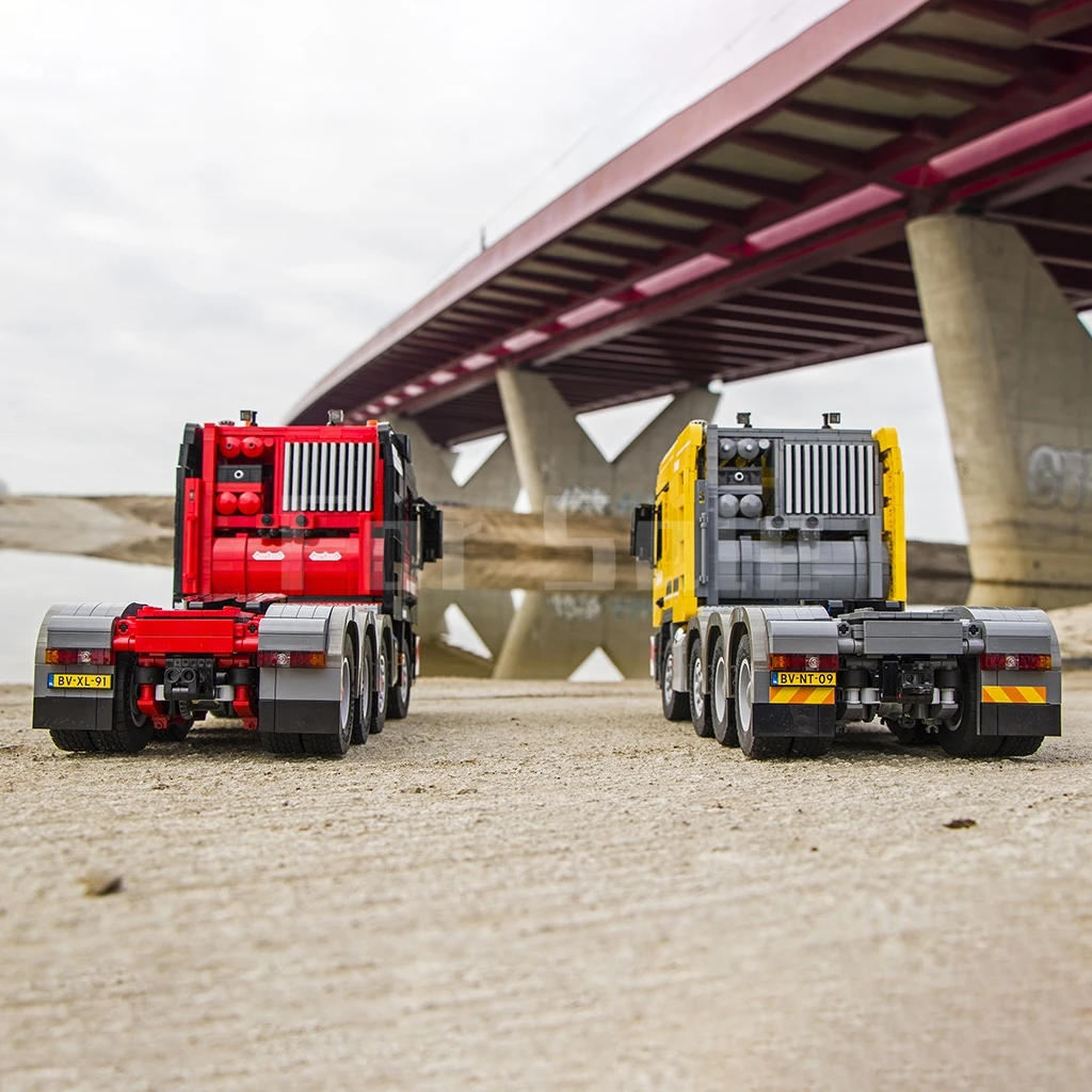 Moc 6074 6705 Heavy Truck 4165 Color Matching Model With PDF