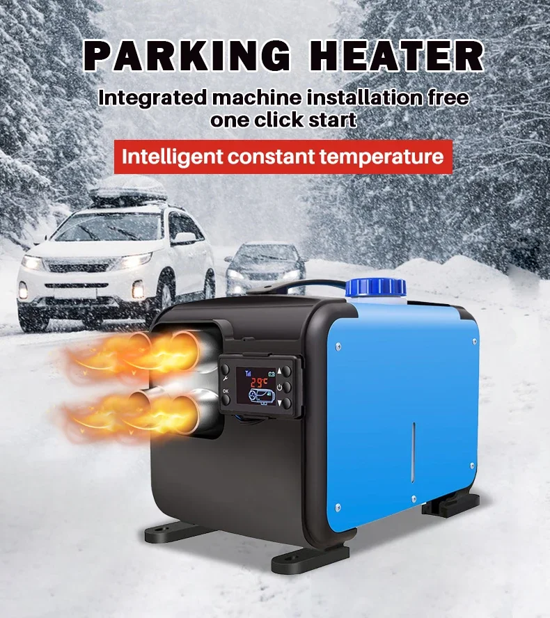 Parking Cooler And Heater 12v 24v 220v Parking Portable Heater With Case Dc Parking Cooler Heater 4