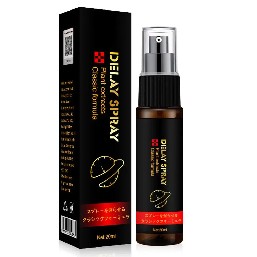 

20ml Male Delay Spray Lasting 60 Minutes Anti Premature Men Enlargement Health Care Stress Relax