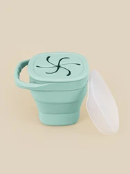 Portable Silicone Snack Cup for Babies - Soft, Durable Food Storage Solution, Ideal Gift for Boys and Girls (AEB0023 - B)