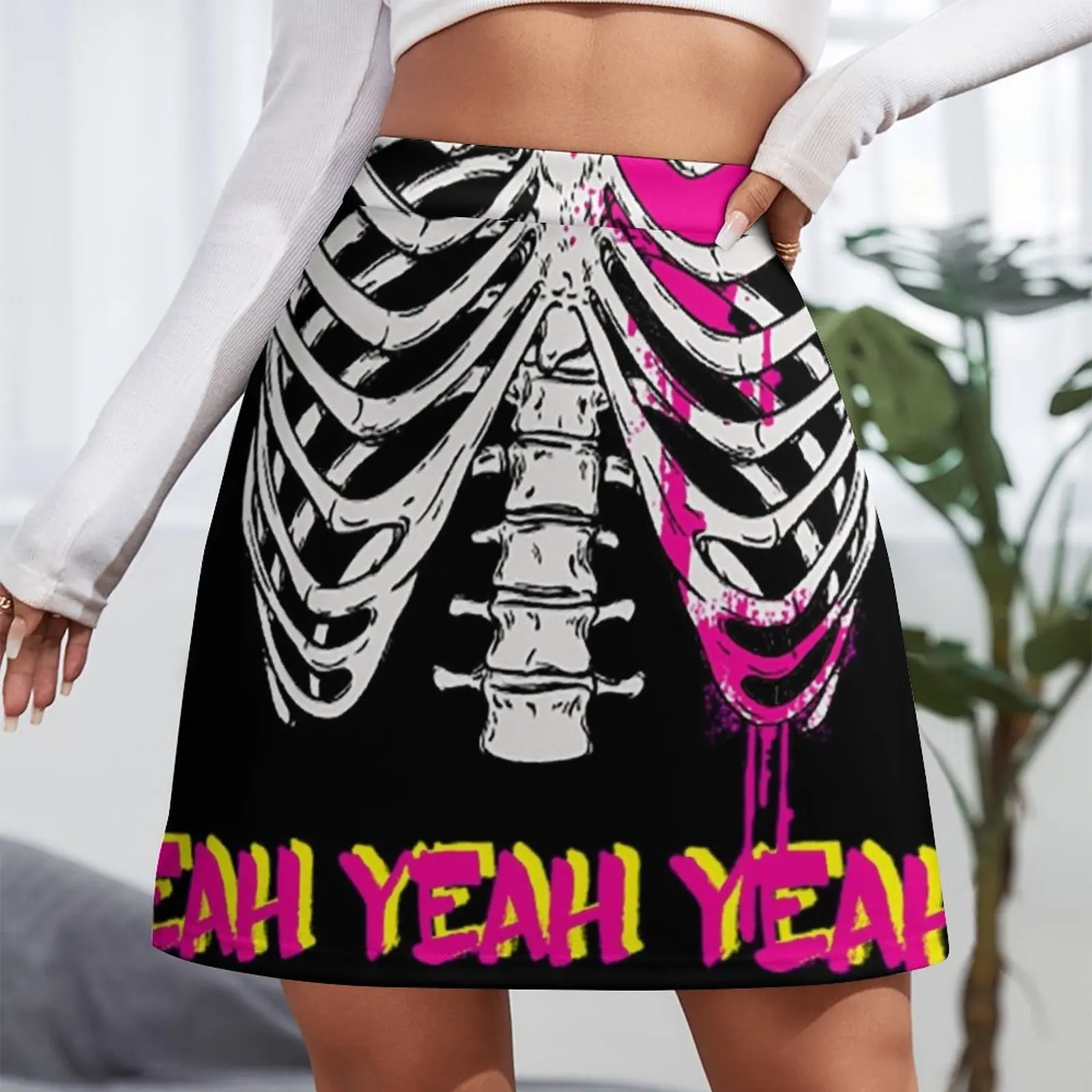 Cheated Hearts Mini Skirt korean skirt Woman skirt