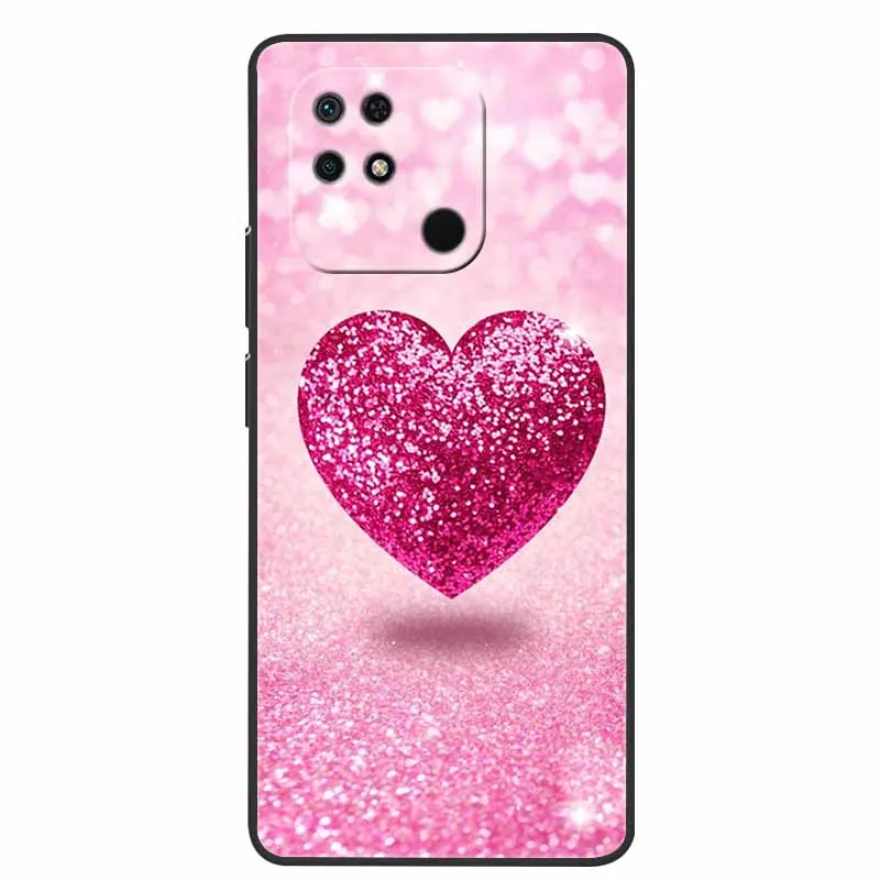 Wolf and Lion Design Soft Silicon Phone Case - Cute Cartoon Back Cover