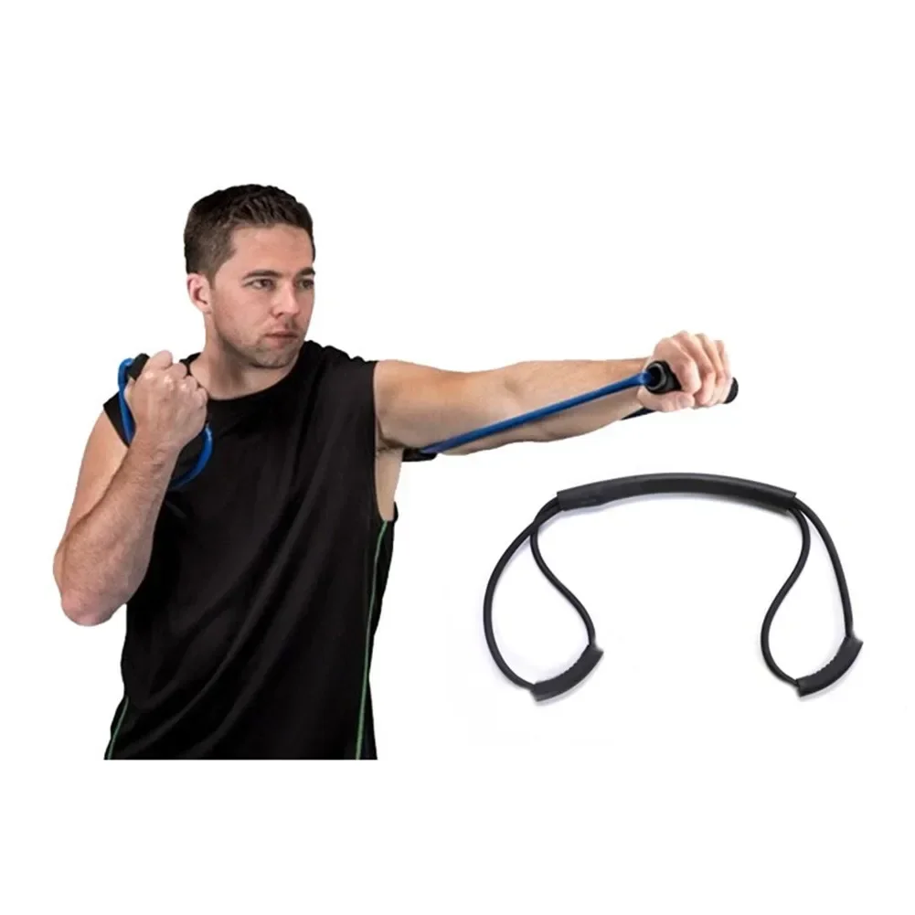Boxing Resistance Bands Boxing Resistance Bands Rubber Speed Training Pull Ropes 15/20/25/30/35lb Speed Sanda Muay Thai Air Strike Elastic Band Rope
