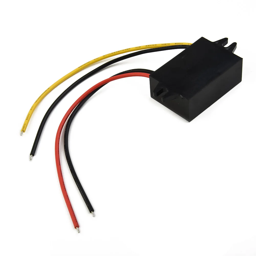 

Regulator Switching DC Accessory Black Converter DC-DC Shockproof Step Down 15V-72V 18V 24V 36V 48V 60V To 12V 2A