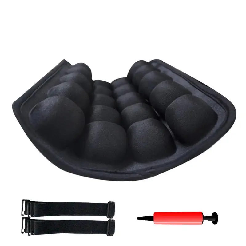 

2021 New Motorcycle Seat Cushion TPU Pressure Release Comfortable Seat Cushion Inflatable Air Cushion Cooling Back Seat Cushion