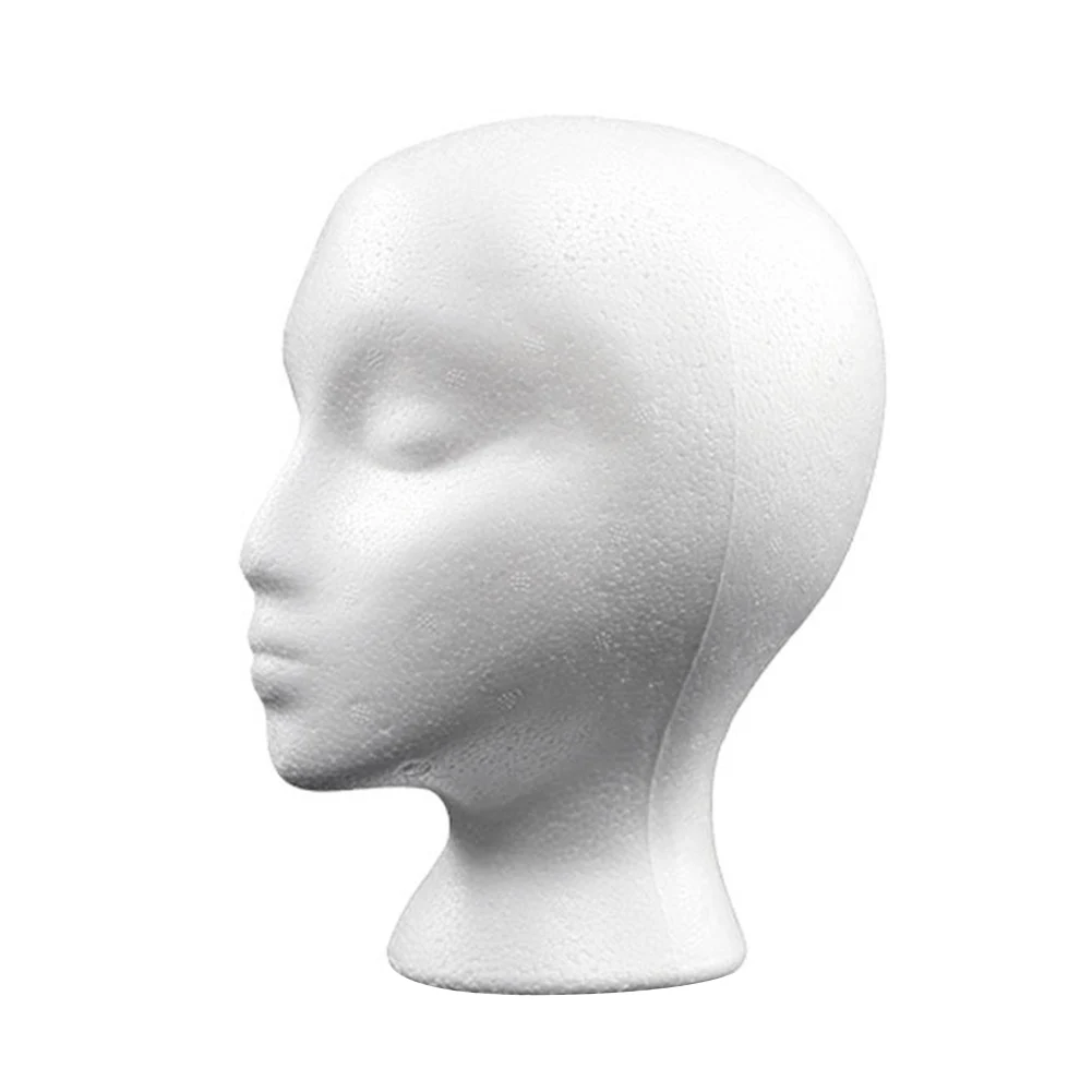 Description Picture 6 of itemPractical Foam Female Mannequin Head Wigs Glasses Hat Display Holder Stand Model