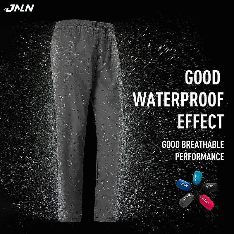 JNLN Waterproof Hiking Pants Unisex Camping Trekking Climbing Rain Pants Outdoor Sports Quick Dry Mountain Women Men Trousers