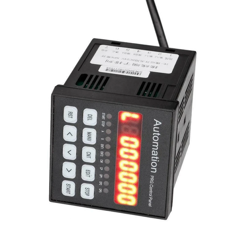 단일 축 CNC 서보 스텝퍼 모터, 모션 프로그래밍 가능 컨트롤러, 블랙, 40Khz
