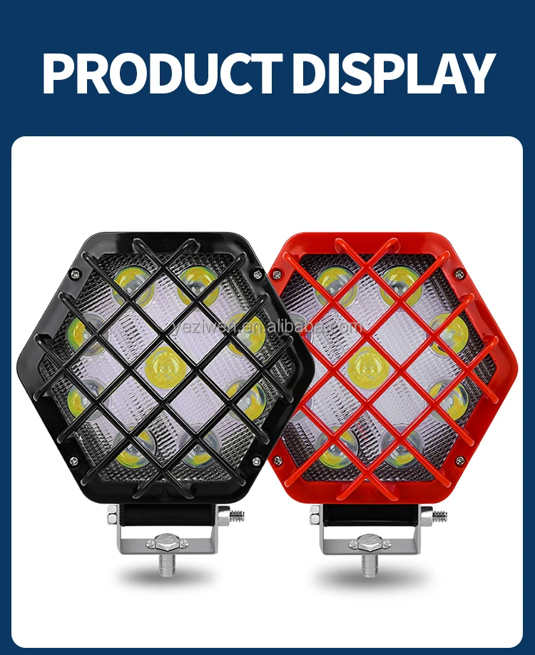 Auto Work Light 150W Led Light Round Square LED Offroad LED Bar 5.5 Inch Spot Fl